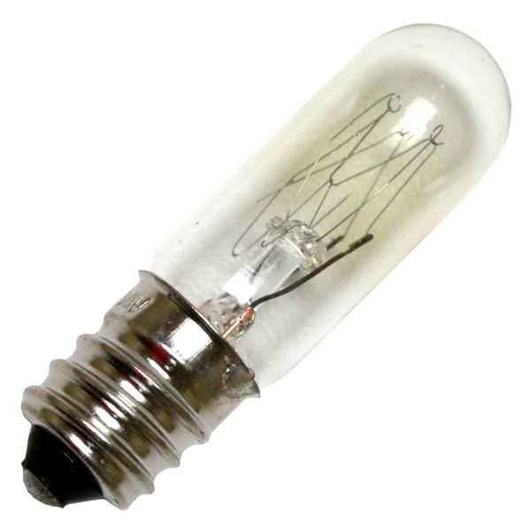 15 watt - 130 volt - T4 1/2 - Candelabra Screw (E12) Base - Clear | Satco Incandescent Miniature / Automotive Light Bulb (Satco 15T4 1/2/C (S3913) 03913)