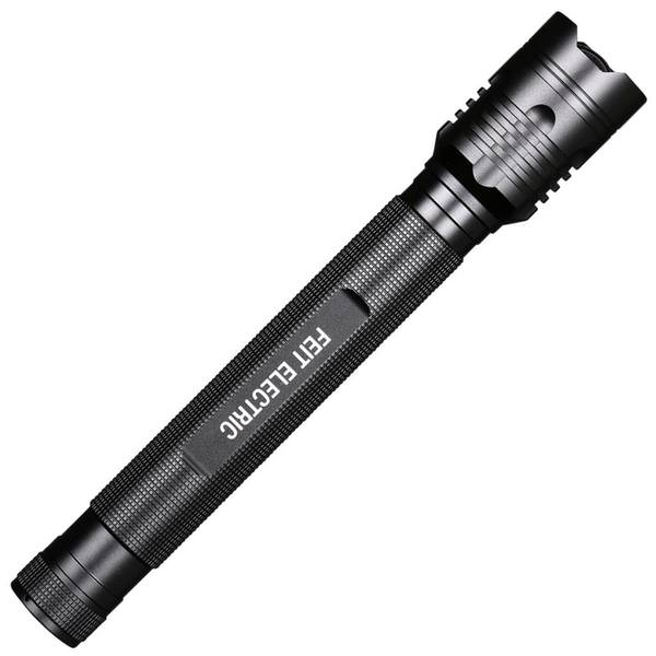 Black | Feit Electric LED Tactical Flashlight (Feit Electric FL1700 72386)