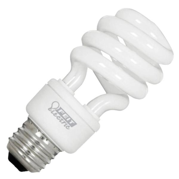 23 watt - 120 volt - Medium Screw (E26) Base - 4,100K - Cool White - Non-Dimmable | Feit Electric CFL Light Bulb (Feit Electric BPESL23TM/D 86764)