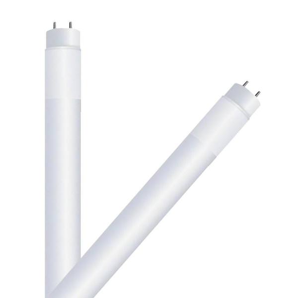 48 In. - 36 watt - 120/277 volt - T8 - Medium Bi-Pin (G13) Base - 3,000K - Natural White - Linear - Frosted - Non-Dimmable | Feit Electric LED Light Bulb (2 Pack) (Feit Electric T848HO/830/B/LED/2 90801)
