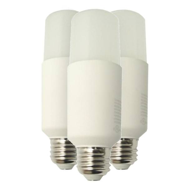 5.5 watt - 120 volt -  Bright Stik™ - LED - Medium Screw (E26) Base - 5,000K - Daylight  | GE LED Light Bulb (3 pack) (GE LED5.5LS3/850 75177)