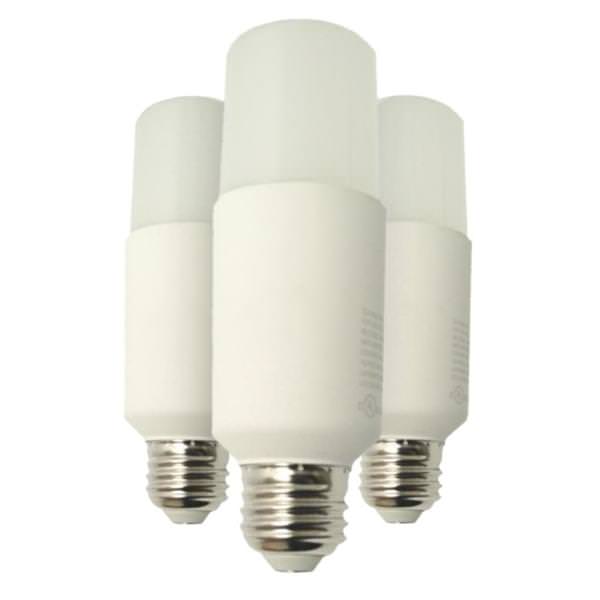 5.5 watt - 120 volt -  Bright Stik™ - Medium Screw (E26) Base - 2,700K - Warm White | GE LED Light Bulb (3 Pack) (GE LED5.5LS3/827 66256)
