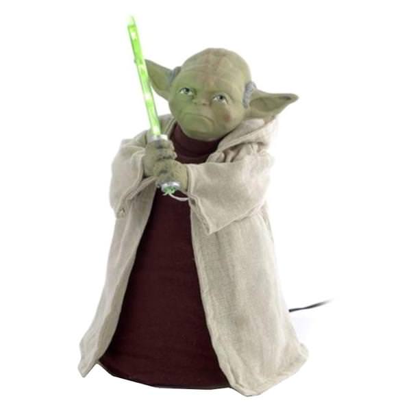 12 In. - Star Wars™ - Yoda - LED - Battery Operated | Kurt S. Adler Christmas Tree Topper (Batteries Not Included) (Kurt S. Adler SW9902B 34843)
