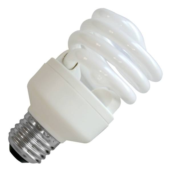 20 watt - 120 volt - T2 - Medium Screw (E26) Base - 4,100K - Cool White - Neolite - Miniature Twist / Spiral | Litetronics Compact Fluorescent Light Bulb (Litetronics NL-20541 68680)