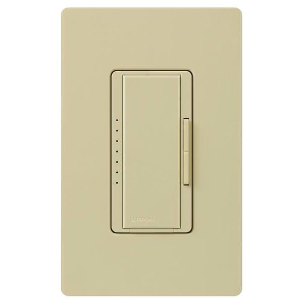 120 volt - Ivory - Wall Switch - Dimmer - LED / Incandescent Compatible - Single Pole / 3-Way - Toggler - Maestro | Lutron Dimmer Switch (Lutron MACL-153M-IV MAESTRO C.L MULTILOC ED BOX IVORY 01066)