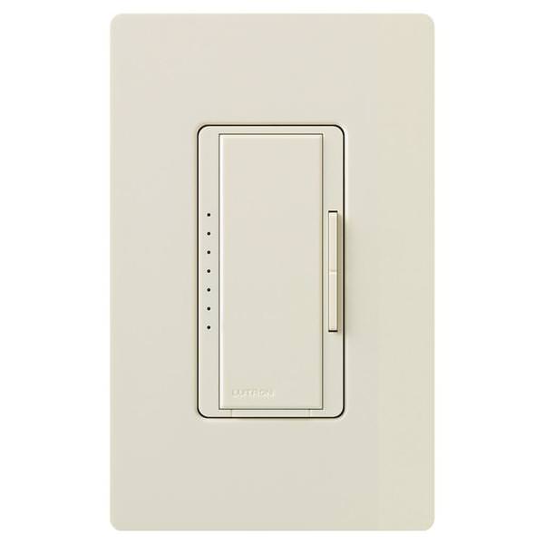 120 volt - Light Almond - Wall Switch - Dimmer - LED / Incandescent Compatible - Single Pole / 3-Way - Toggler - Maestro | Lutron Dimmer Switch (Lutron MACL-153M-LA MAESTRO C.L MULTILOC ED BOX LIGHT ALMOND 01067)