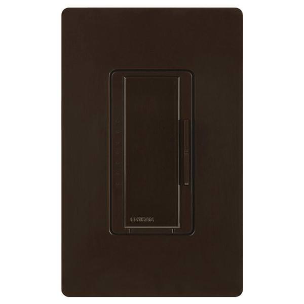 120 volt - Brown - Wall Switch - Dimmer - LED / Incandescent Compatible - Single Pole / 3-Way - Toggler - Maestro | Lutron Dimmer Switch (Lutron MACL-153M-BR MAESTRO C.L MULTILOC ED BOX BROWN 01071)