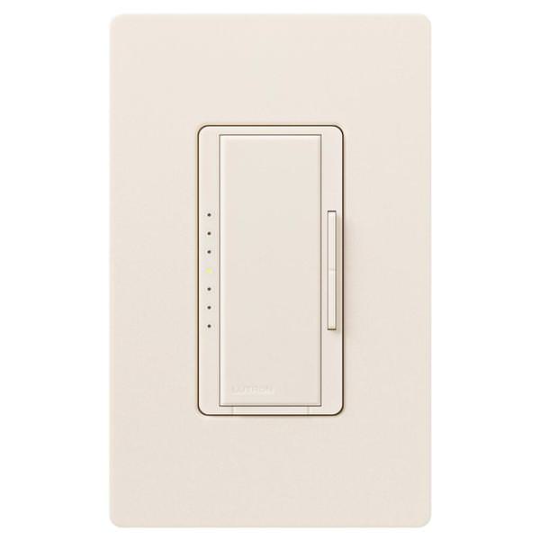 120 volt - Eggshell - Wall Switch - Dimmer - LED / Incandescent Compatible - Single Pole / 3-Way - Toggler - Maestro | Lutron Dimmer Switch (Lutron MACL-153M-ES MAESTRO C.L MULTILOC ED BOX EGGSHELL 01072)