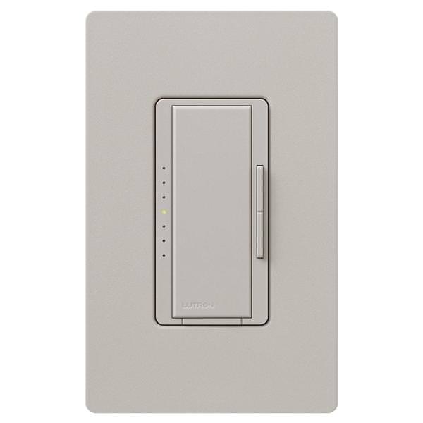120 volt - Taupe - Wall Switch - Dimmer - LED / Incandescent Compatible - Single Pole / 3-Way - Toggler - Maestro | Lutron Dimmer Switch (Lutron MACL-153M-TP MAESTRO C.L MULTILOC ED BOX TAUPE 01091)