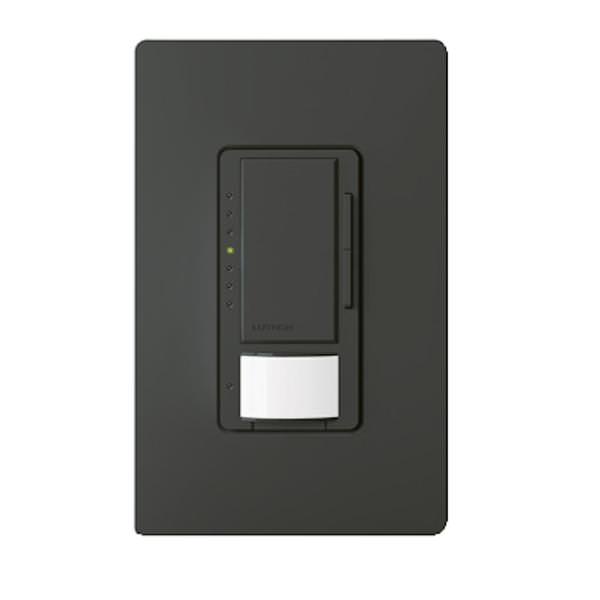 120/277 volt - Black - Wall Switch - Vacancy - Maestro | Lutron Sensor/Dimmer (Lutron MSCL-VP153M-BL MAESTRO CL PIR VAC SENSOR BOX UNIT BLACK 05488)