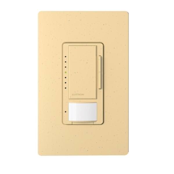 120/277 volt - Gold Stone - Wall Switch - Vacancy - Maestro | Lutron Sensor/Dimmer (Lutron MSCL-VP153M-GS MAESTRO CL PIR VAC SENSOR BOX UNIT GOLDSTONE 05494)