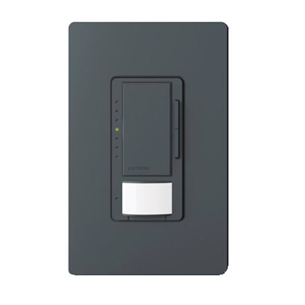 120/277 volt - Midnight - Wall Switch - Vacancy - Maestro | Lutron Sensor/Dimmer (Lutron MSCL-VP153M-MN MAESTRO CL PIR VAC SENSOR BOX UNIT MIDNIGHT 05499)