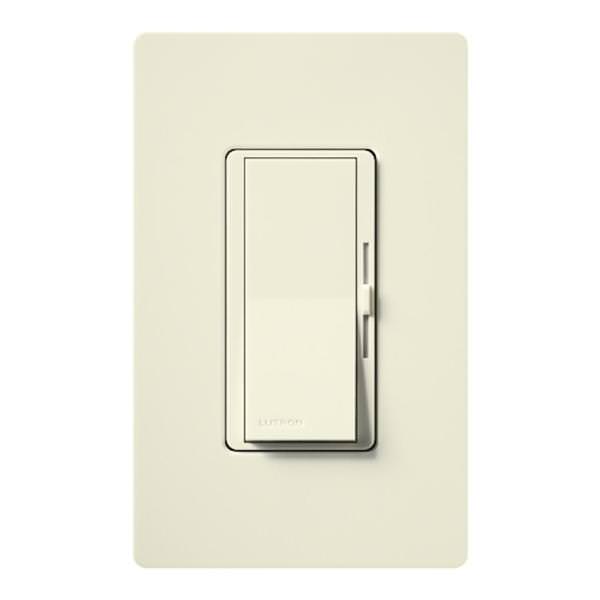 120 volt - Biscuit - Wall Switch - Preset Dimmer - LED / Incandescent Compatible - Single-Pole / 3-Way - Toggler - Diva® | Lutron Dimmer Switch (Lutron DVSCCL-253P-BI DIVA CFL/LED BOX 250W BISCUIT 09220)