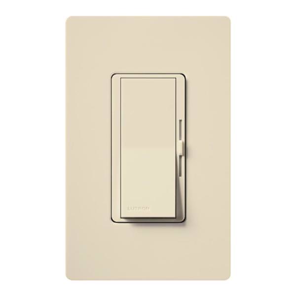 120 volt - Eggshell - Wall Switch - Preset Dimmer - LED / Incandescent Compatible - Single-Pole / 3-Way - Toggler - Diva® | Lutron Dimmer Switch (Lutron DVSCCL-253P-ES DIVA CFL/LED BOX 250W EGGSHELL 09222)