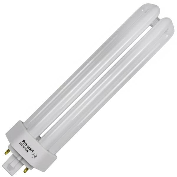 57 watt - T4 - 4-Pin (GX24q-5) Base - 3,000K - Natural White - Triple Tube | Norman Compact Fluorescent Light Bulb (General CF57DT/E/IN/830 31800)