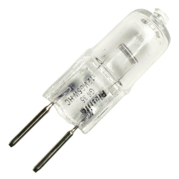 35 watt - 12 volt - T3 - Bi-Pin (G6.35) Base - 2,850K - Warm White - Clear - Low Voltage | Plusrite Halogen Incandescent Light Bulb (Plusrite JC35/CL/G6.35 3305 03305)