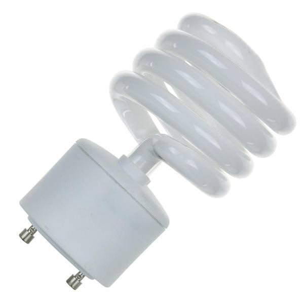 23 watt - 120 volt - T3 - Twist and Lock (GU24) Base - Spiral - 4,100K - Cool White | Sunlite Compact Fluorescent Light Bulb (Sunlite SL23/GU24/41K 00798-SU 00798)