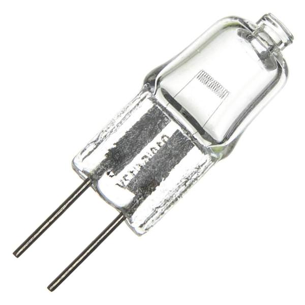 5 watt - 12 volt - T2.5 - Bi-Pin (G4) - 3,200K - Natural White - UV protected - Dimmable | Sunlite Incandescent Light Bulb (Sunlite Q5/CL/G4/12V 03245-SU 03245)