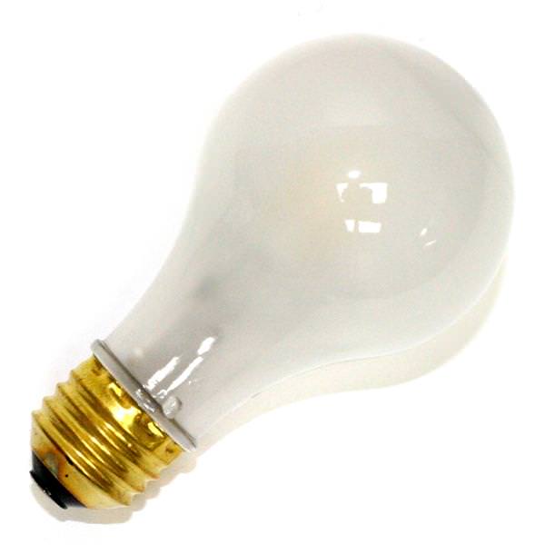 100 watt - 120 volt - A19 - Medium Screw (E26) Base - 2,950K - Frosted - A-Line - Daylight Plus - Capsylite | Sylvania Halogen Incandescent Light Bulb (Sylvania 100A/HAL 120V 18970)