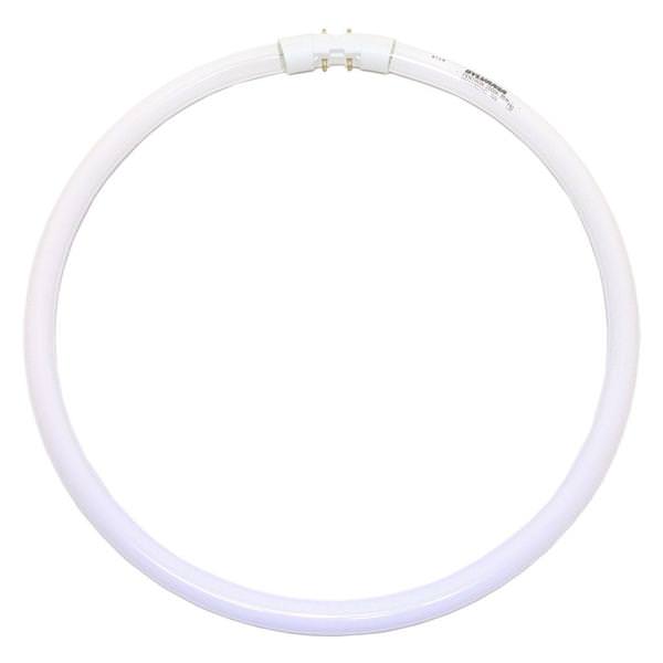 55 watt - 12 In. - T5 - 4-Pin (2GX13) Base - 3,500K - Natural White - 800 Series - Pentron - Circline | Sylvania Fluorescent Light Bulb (Sylvania FPC55/835/HO 20750)