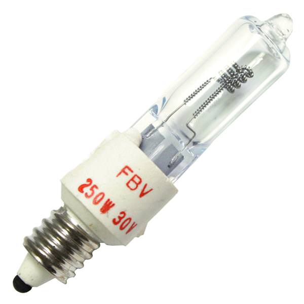 #FBV - 250 watt - 30 volt - 3,400K | Sylvania Incandescent Projector Light Bulb (Sylvania FBV 54568)