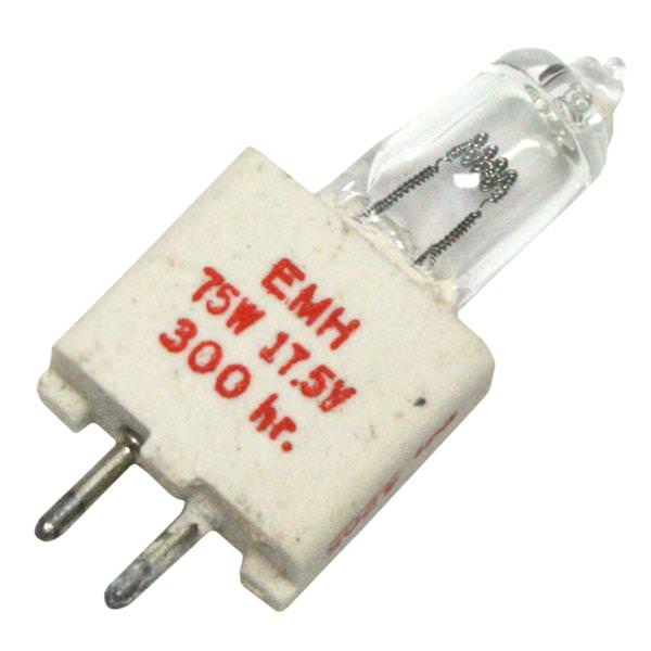 #EMH - 75 watt - 17.5 volt | Sylvania Halogen Projector Light Bulb (Sylvania EMH 77040)